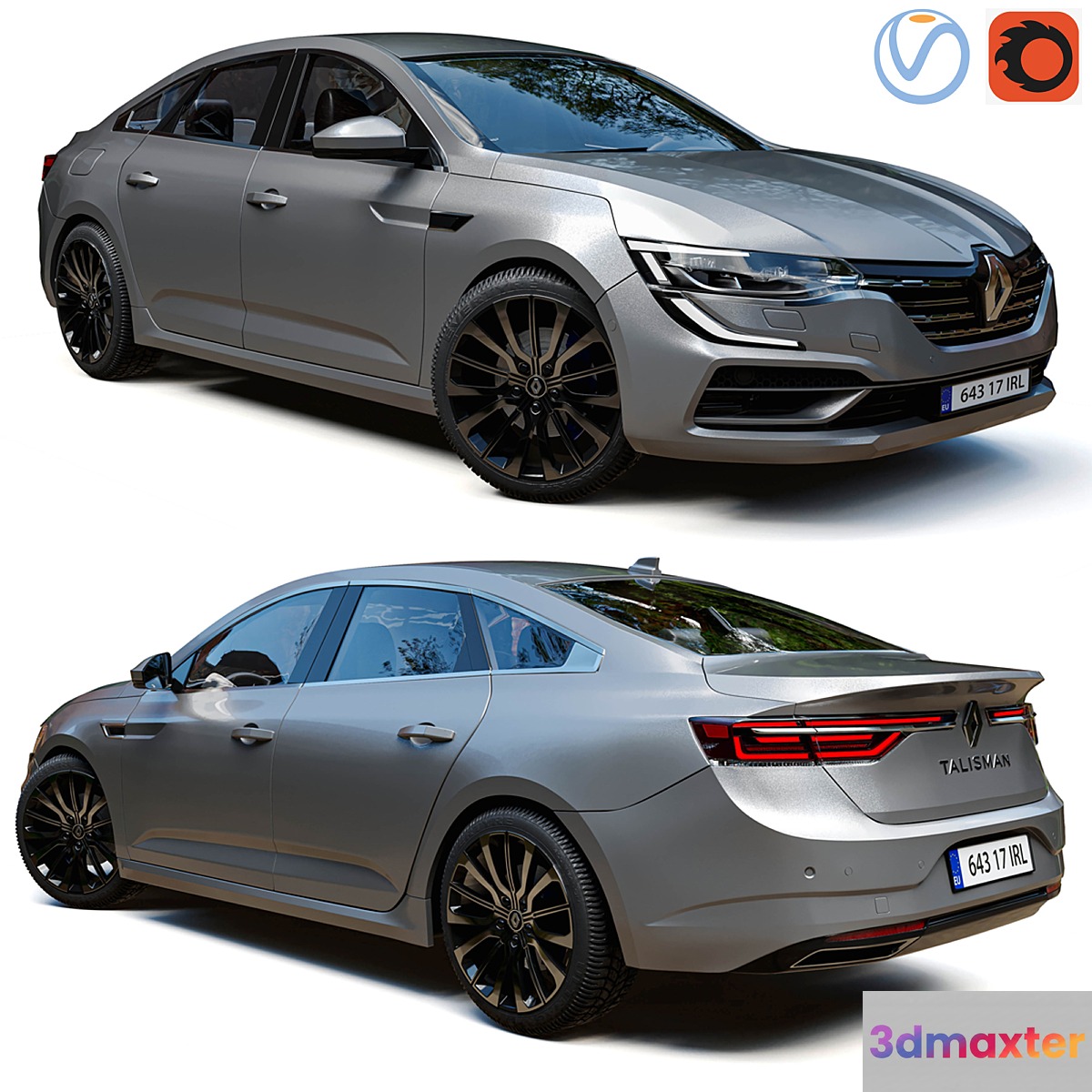 Renault Talisman 3D Max