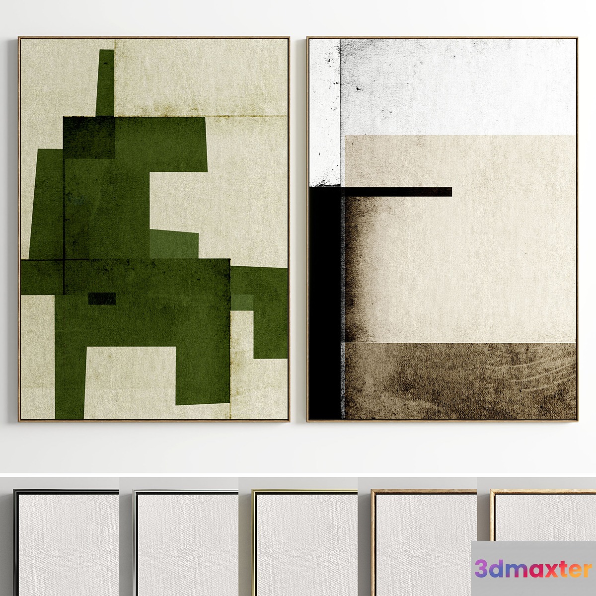 Photo frame E-364 3D Max