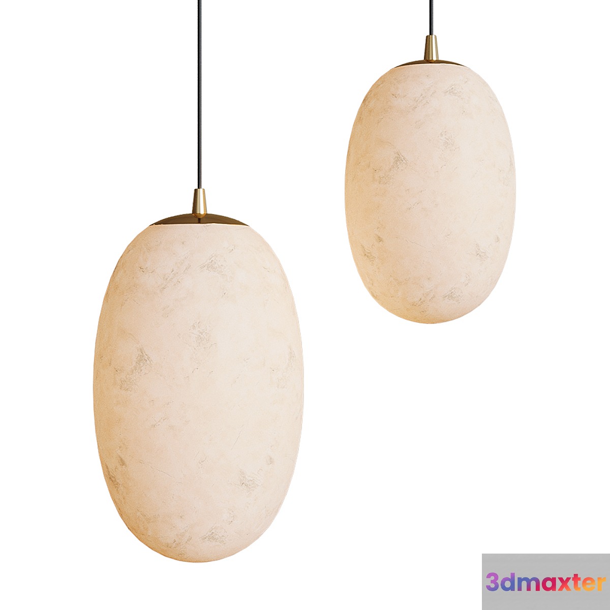 Pendant lamp with ball shade LOU Chandelier