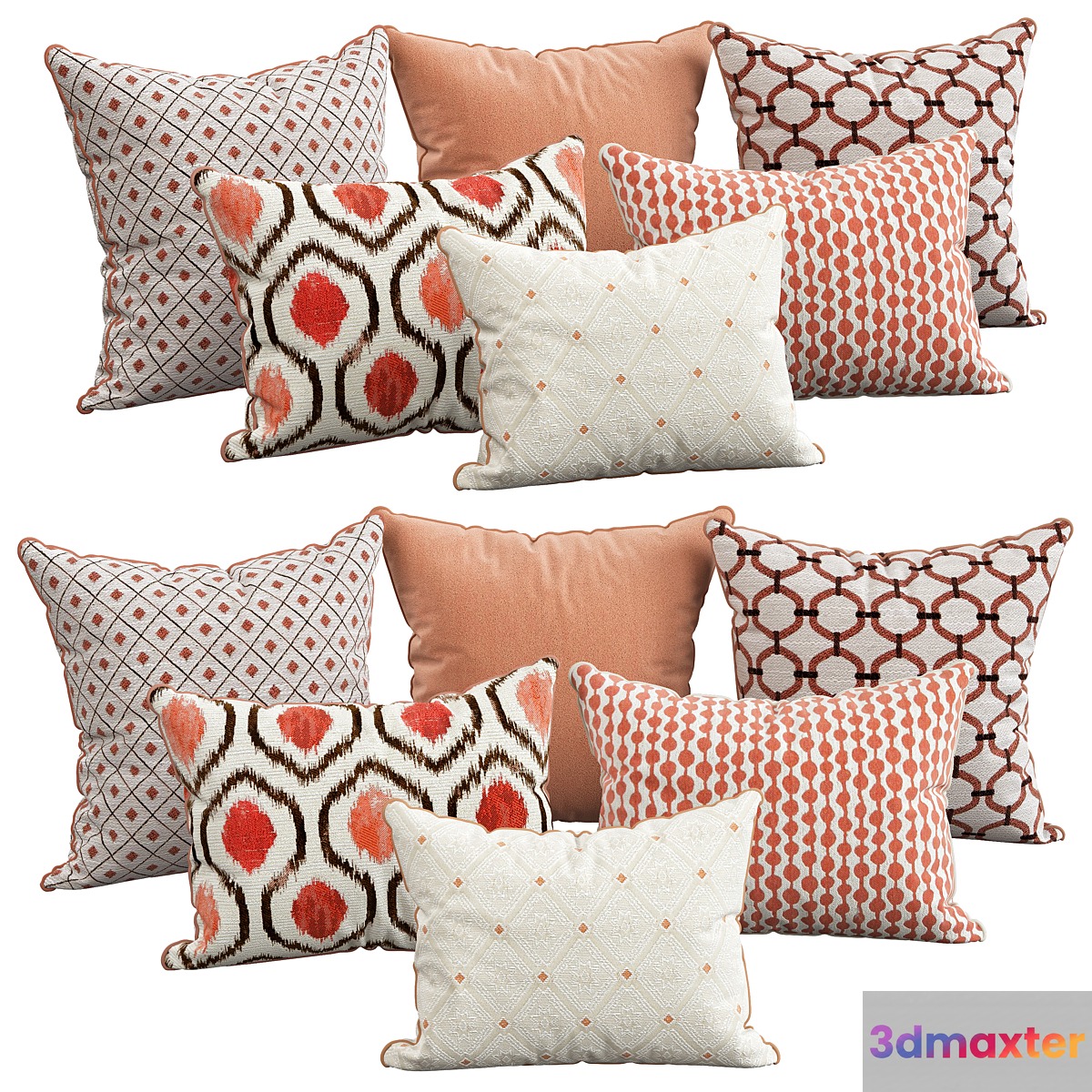 Decorative pillows 110