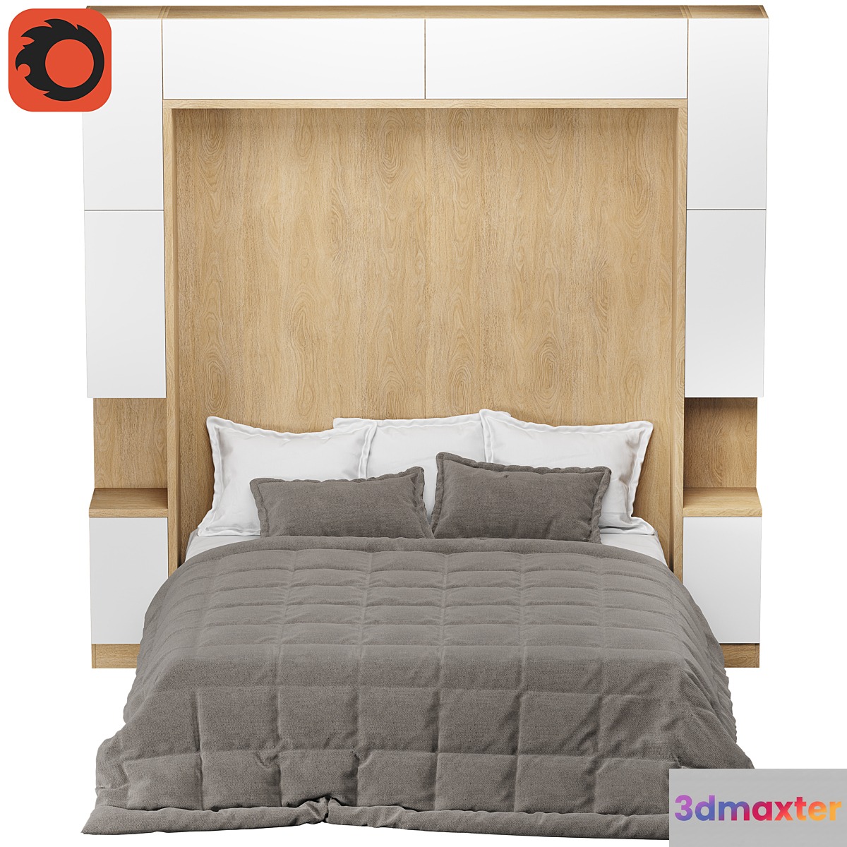 Olissys transformer bed 3D Max