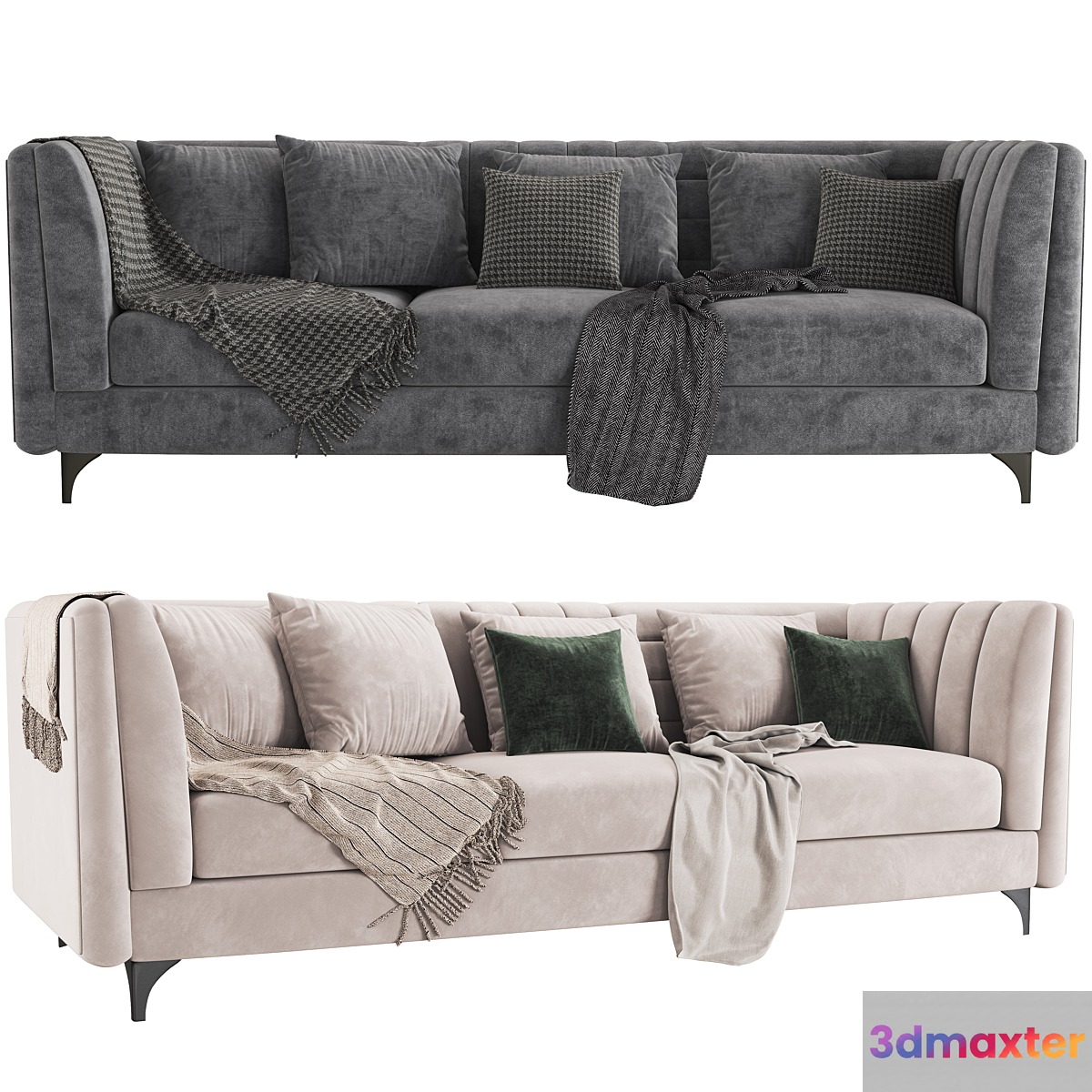 Modway_Ingenuity_Sofa 3D Max