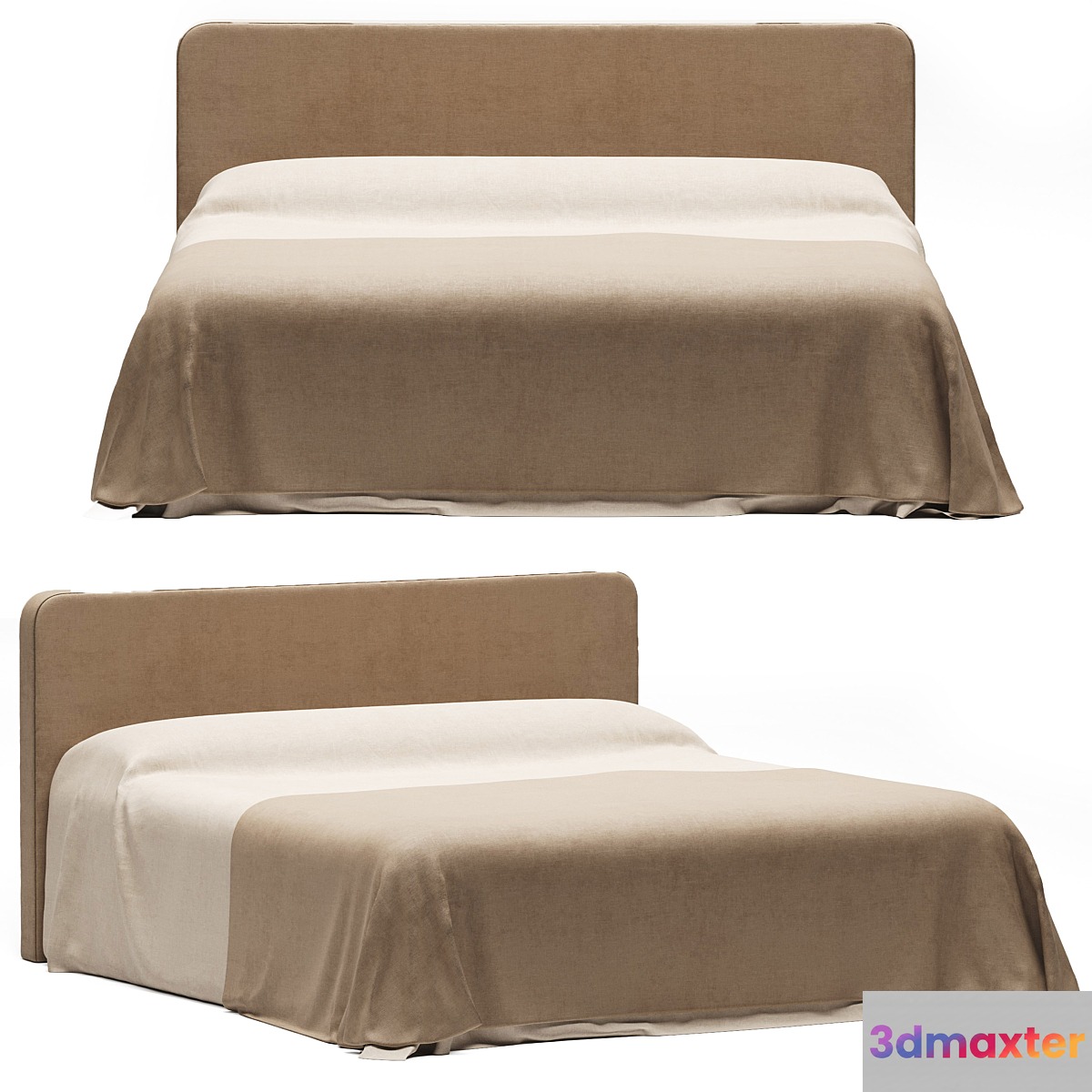 bedding by zarahome 3D Max