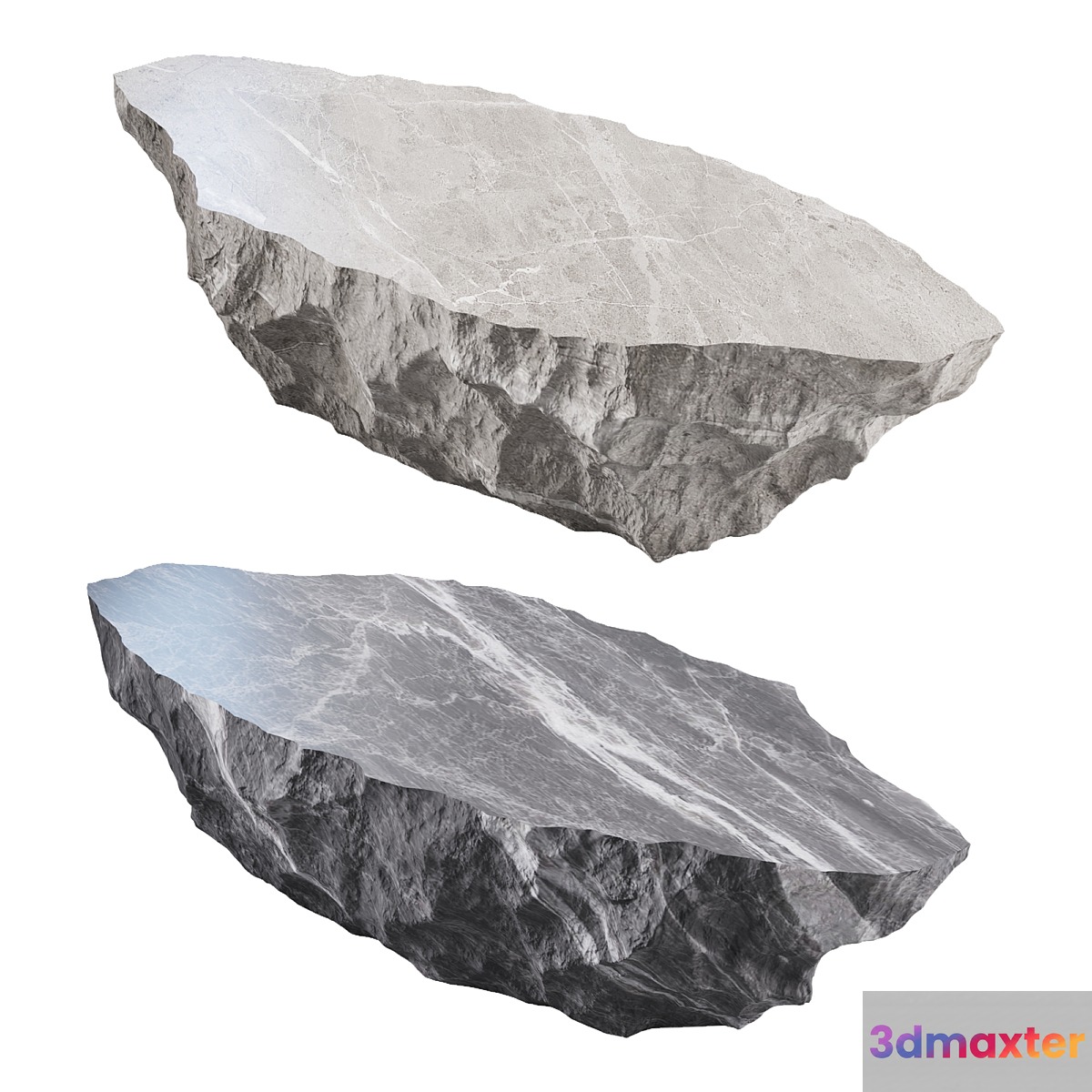 Stone table vray