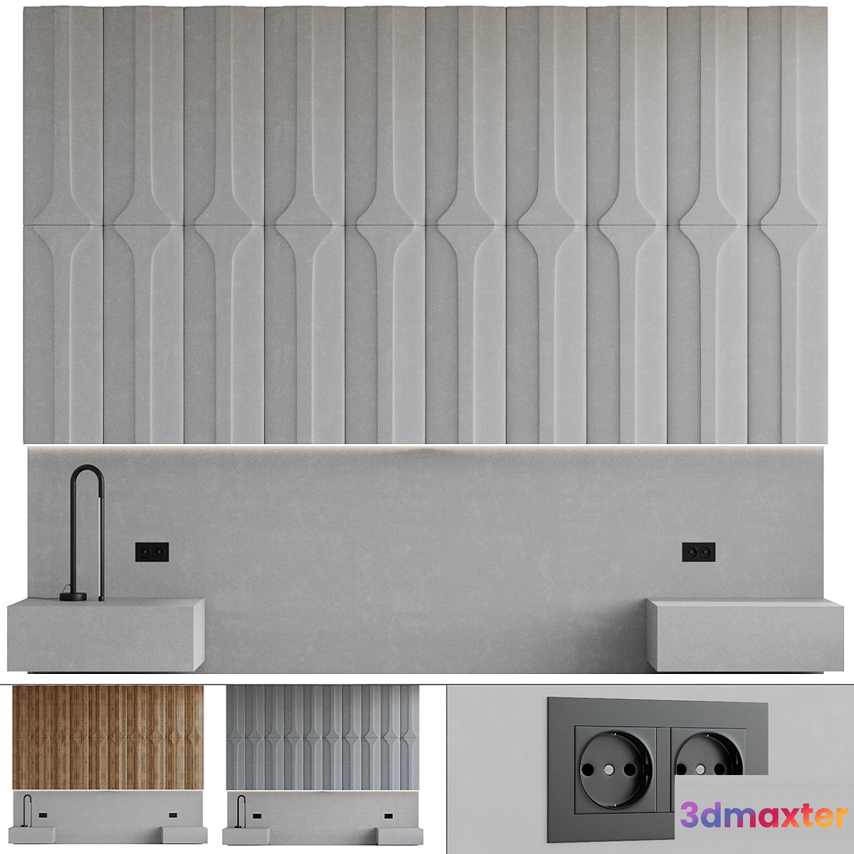 Decorative wall panel 006