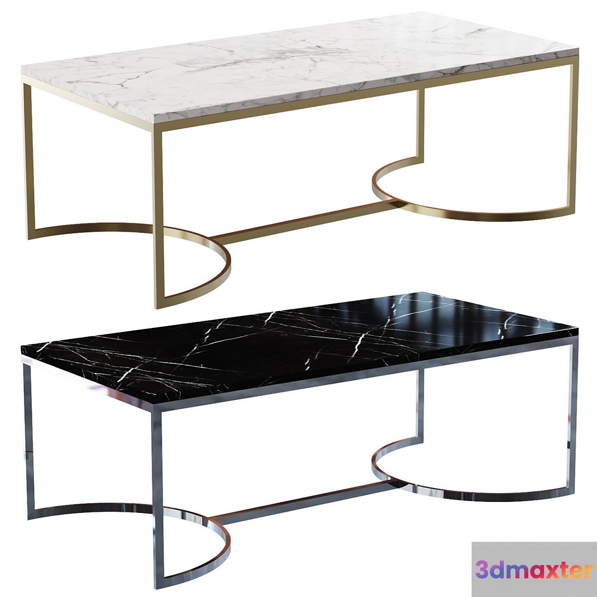 Cazarina Coffee Table WEST SIDE 3D Max