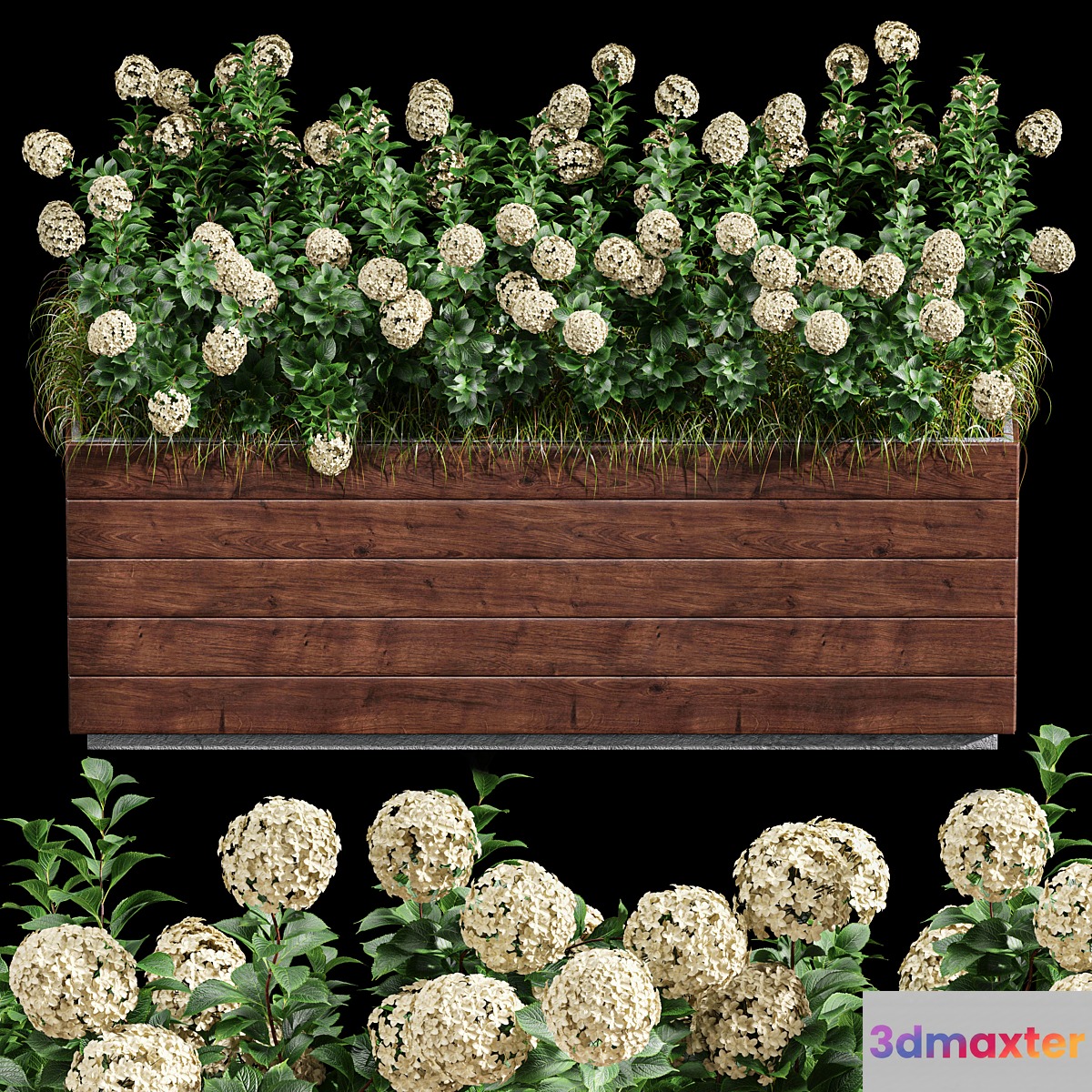 Outdoor Plant Set 001 - Plant Box