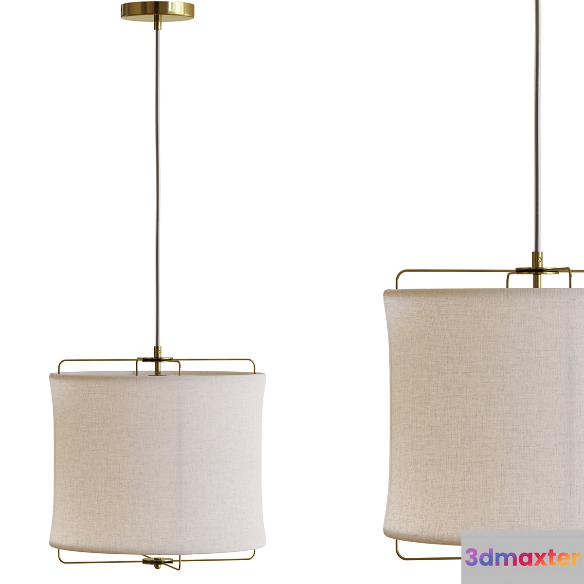 westwing linen light 3D Max