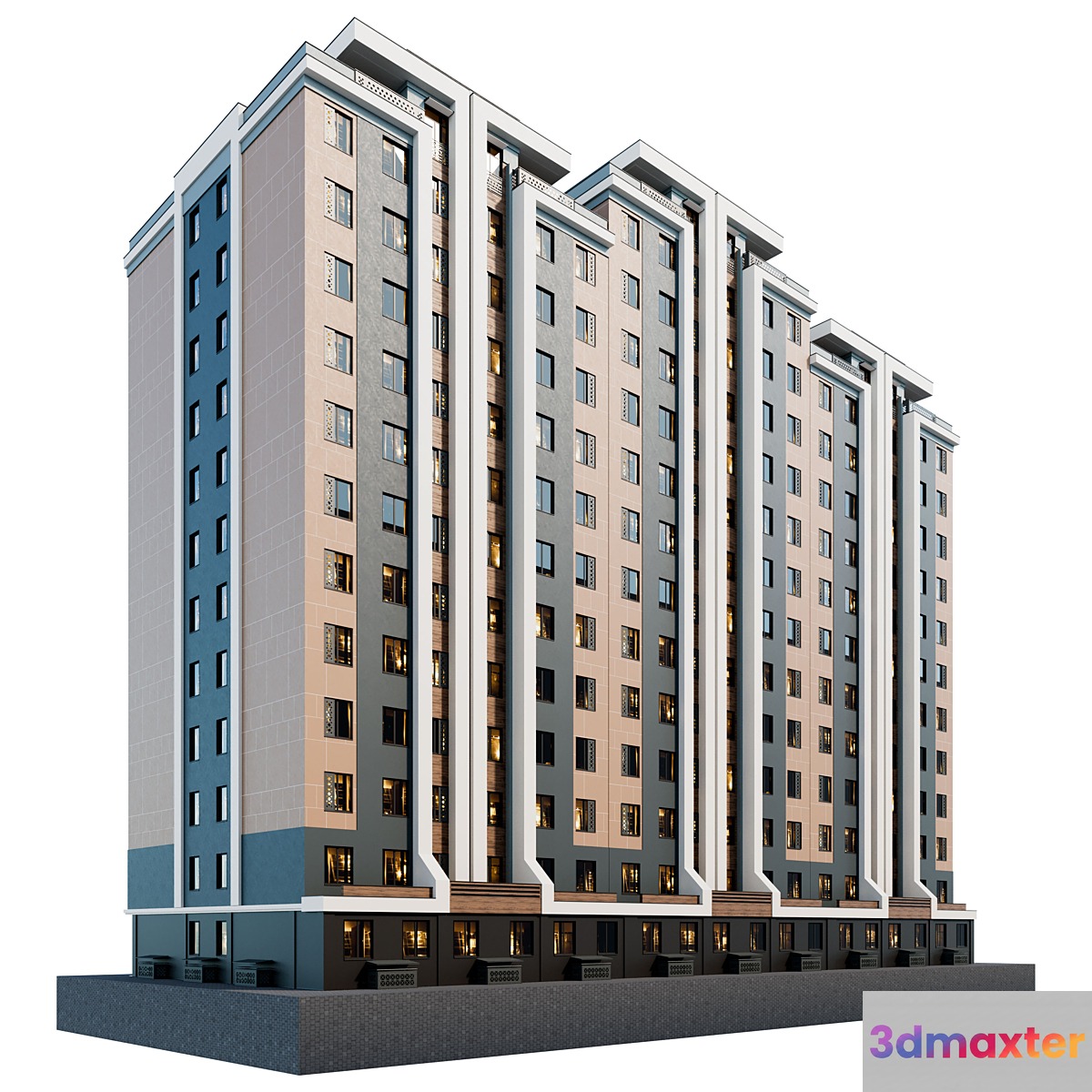 Residential building 12 floors - No.2