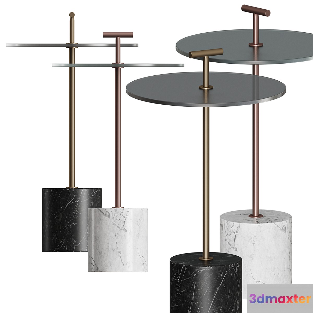 HANDLER PULL-UP SIDE TABLE