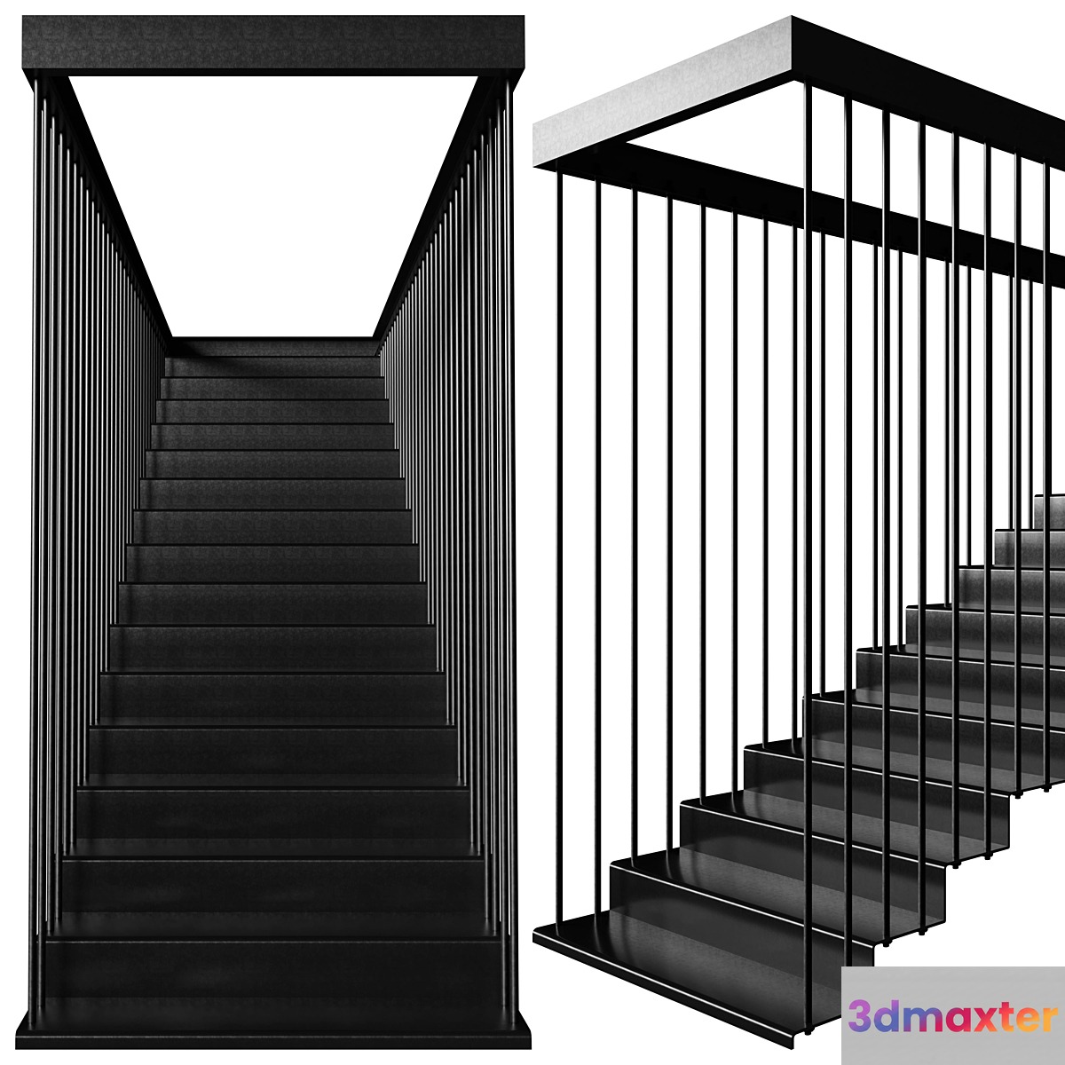 Sheet Metal Staircase - No.2
