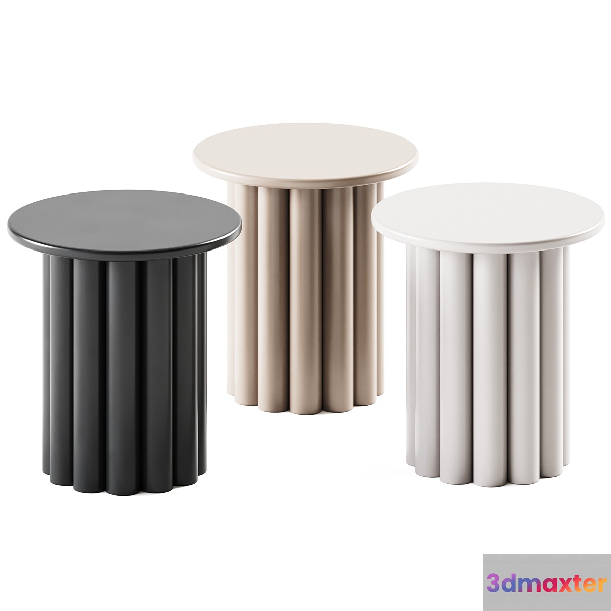 Hera Side Table Semi-Circle _ Coffee Table - No.2