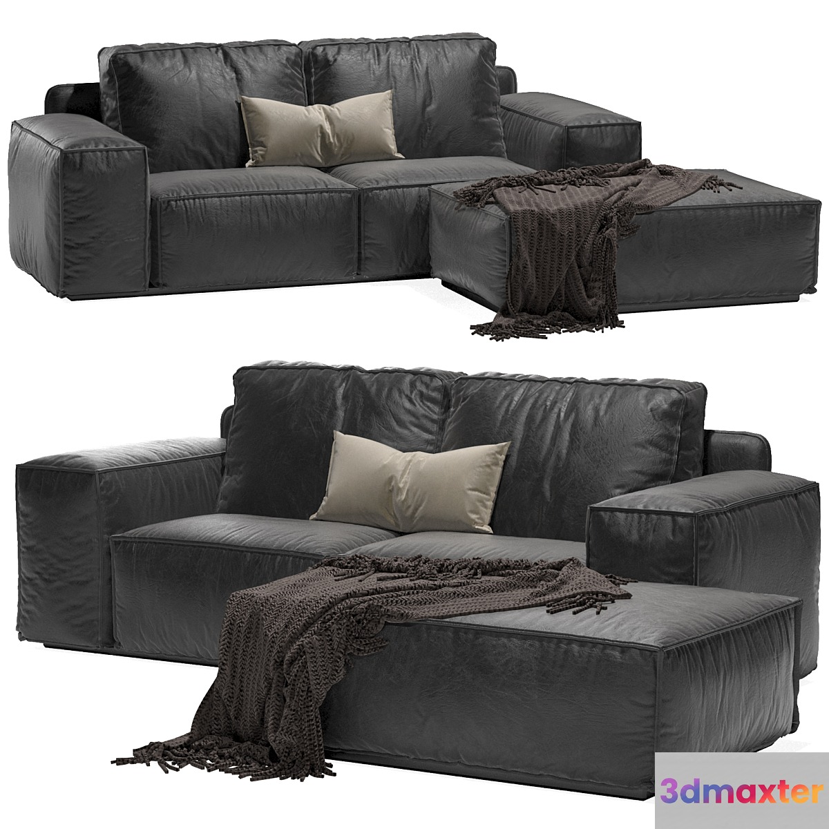 Sofa Gamma Sacai 4 3D Max