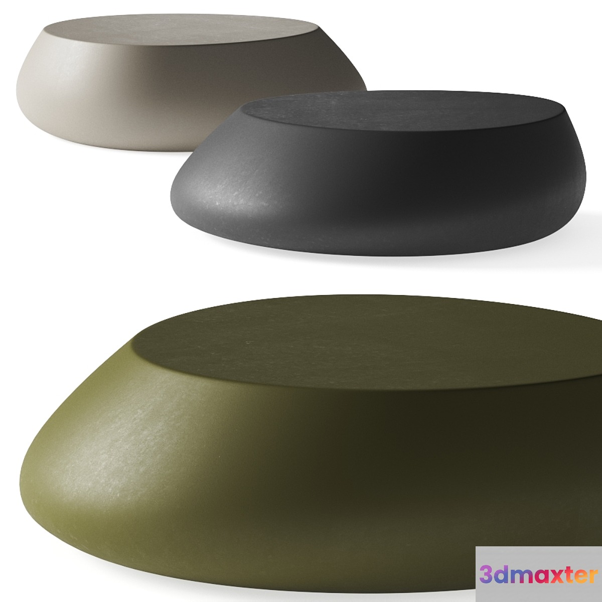 Vondom Stone Coffee Tables - No.2