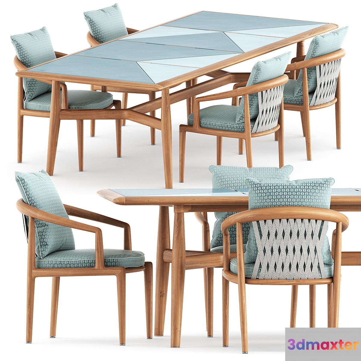 Secret garden chair and Table by Poltrona Frau - No.2