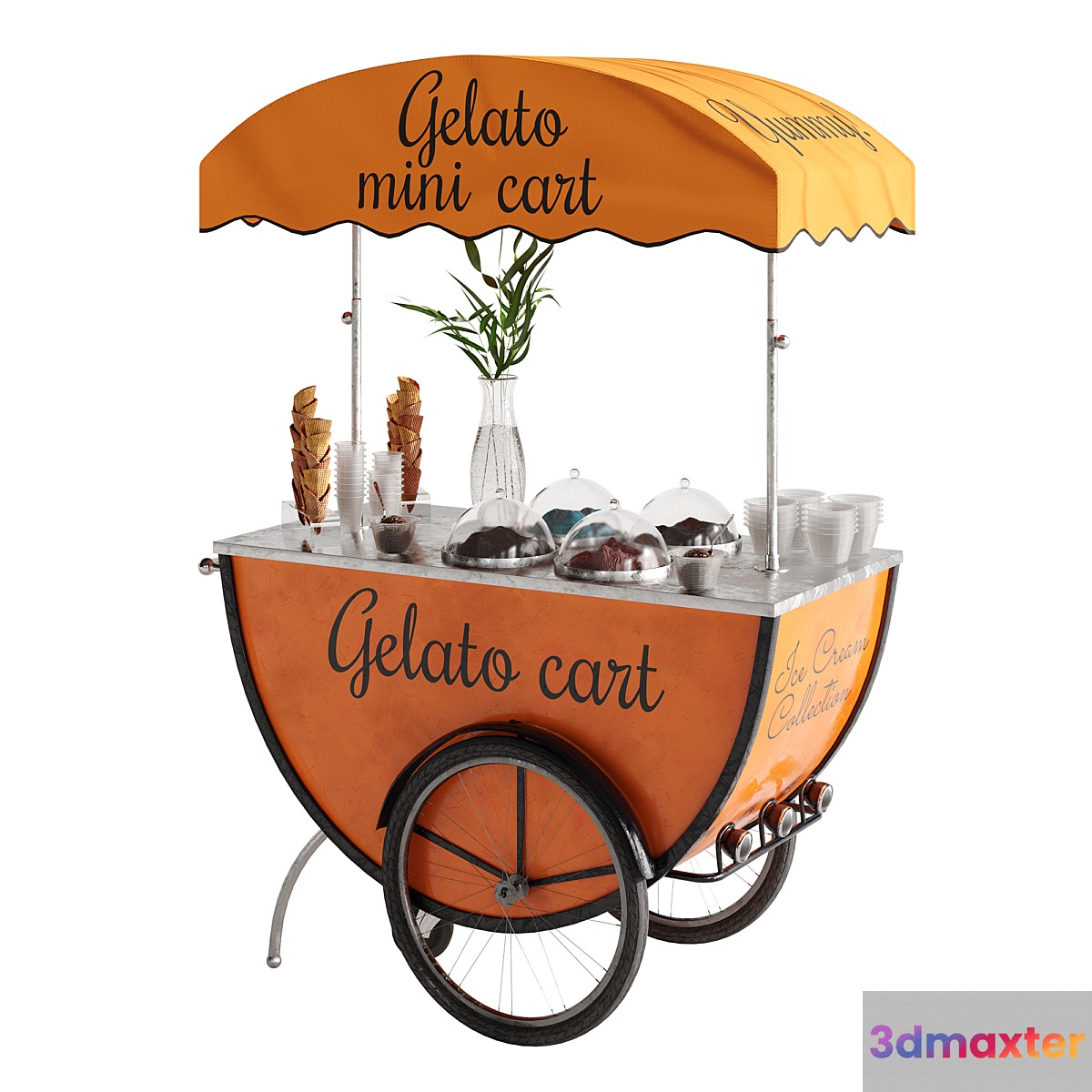 Mini Gelato cart 2