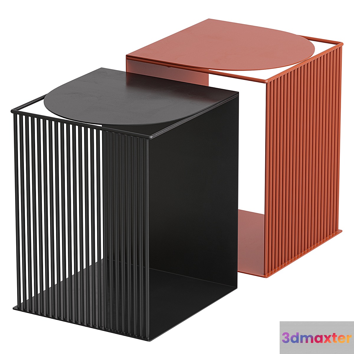 Metal coffee table Salem 3D Max