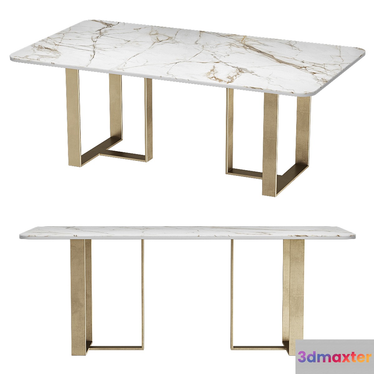 dining table carey wooden kors