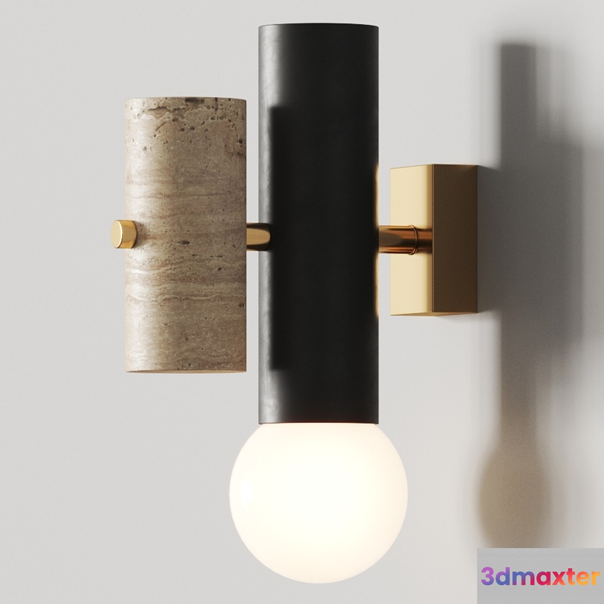 Mambo Unlimited Ideas _ UTU Soulful Pyppe Wall Lamp 3D Max