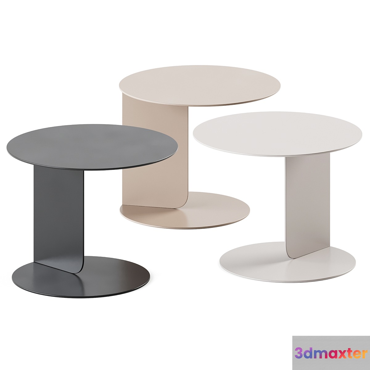 Coffee Table Chips Black _ Side table