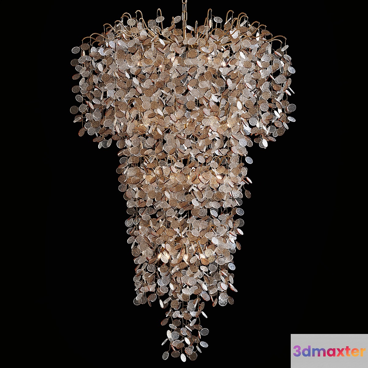 Pendant chandelier Campobasso 33-Light Chandelier By Eurofase 3D Max