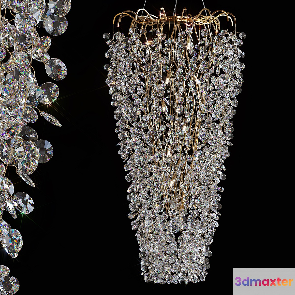 Hanging chandelier AISLING E - No.2