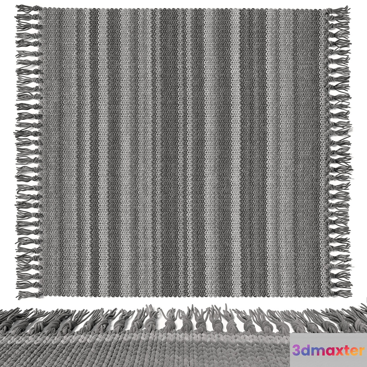 Carpet with tassels 2