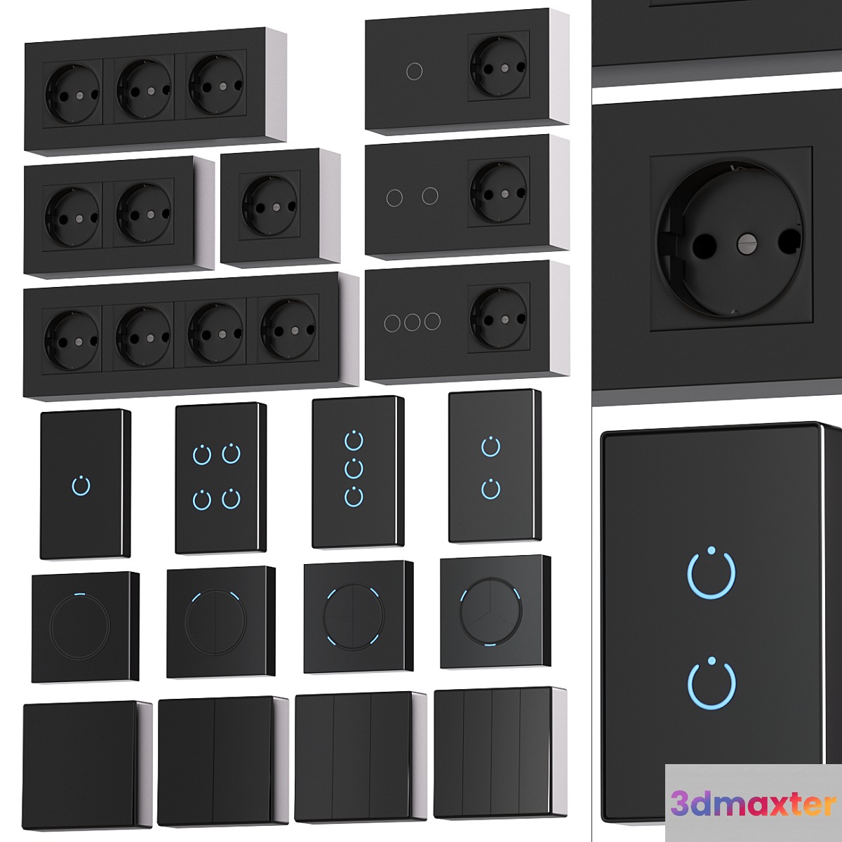 Sockets and switches with Aliexpress 01