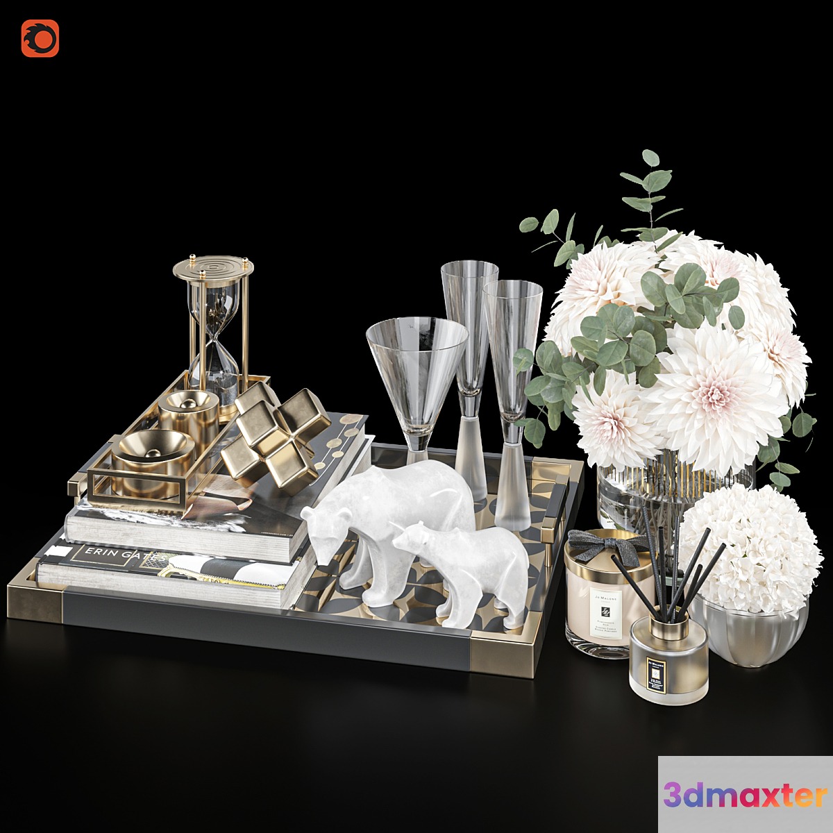 Decoration Set 39 Coffee table decor