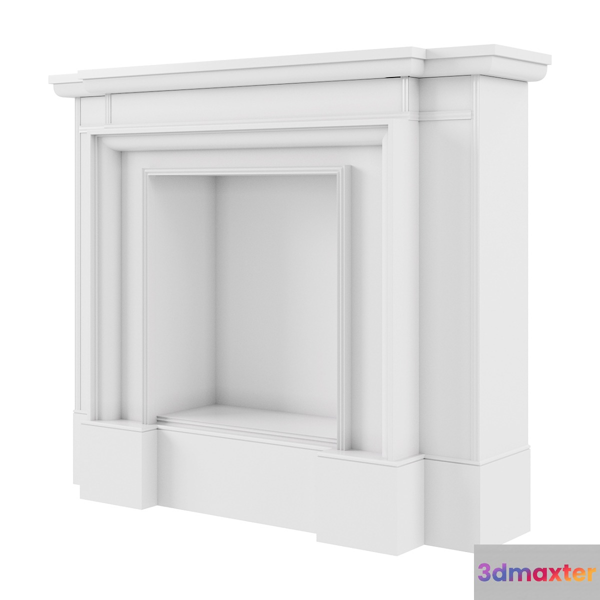 Fireplace portal decorative fireplace 3D Max