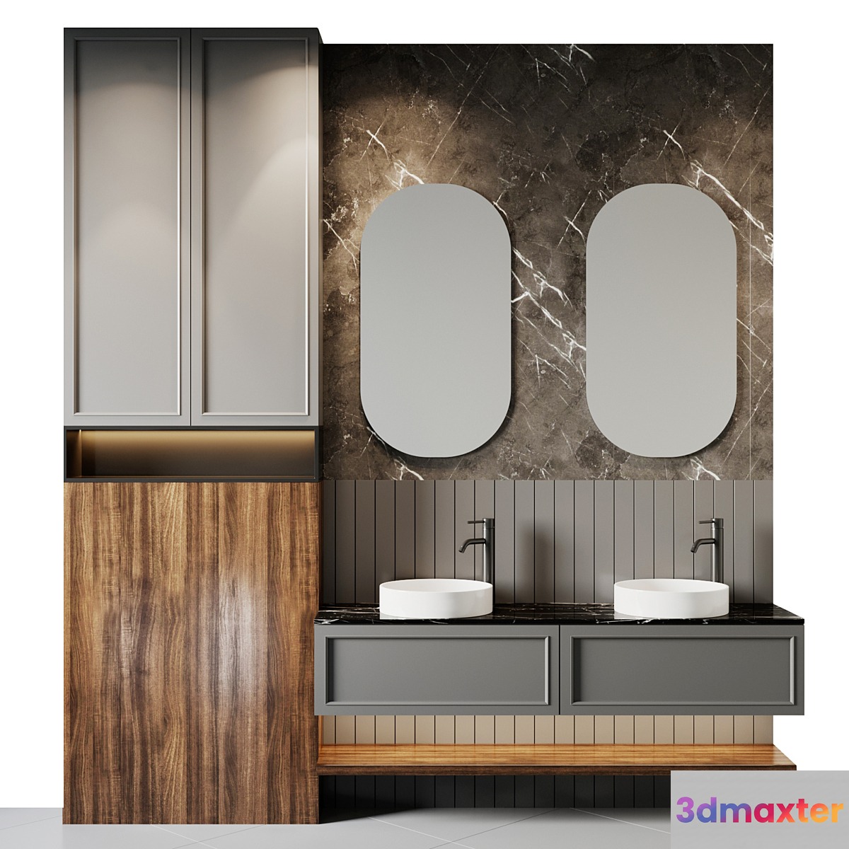 bath set 29 3D Max