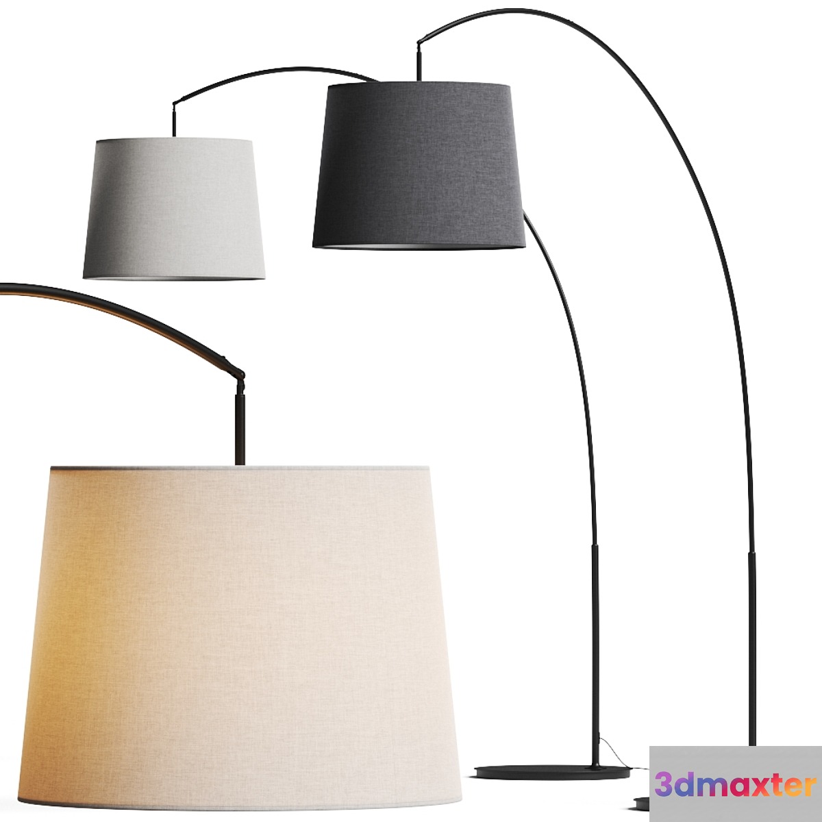 Ikea Skottorp _ Skaftet Floor Lamp Comp. 1