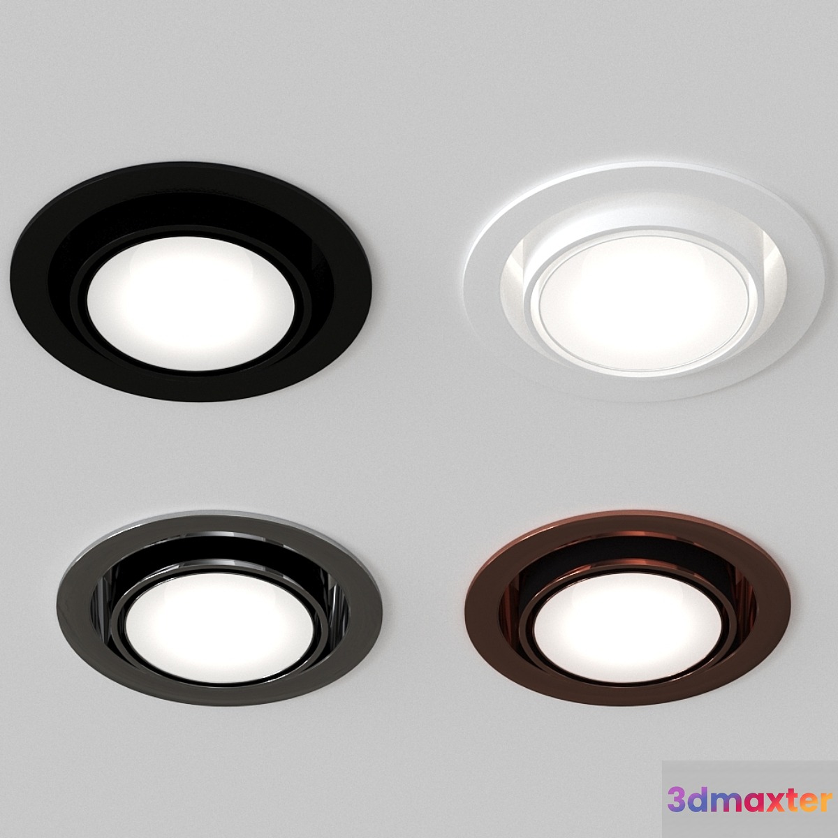 lui piano v by Occhio Recessed spotlight