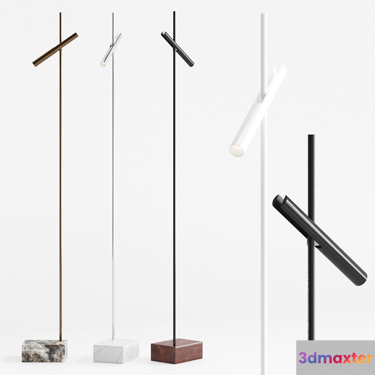 Floor lamp Esprit single floor by Kreon - No.2
