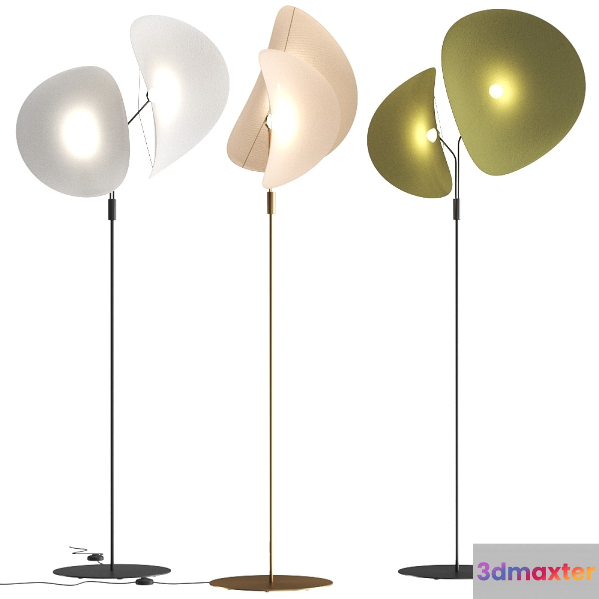 Manta Floor Lamp by bs living