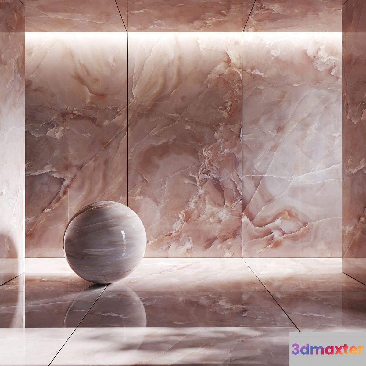 Onyx porcelain stoneware Onice Malaga 3D Max