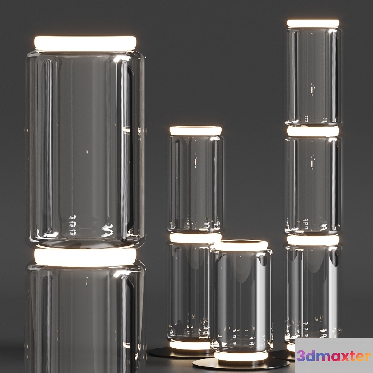 Flos Noctambule Floor Lamps 3D Max