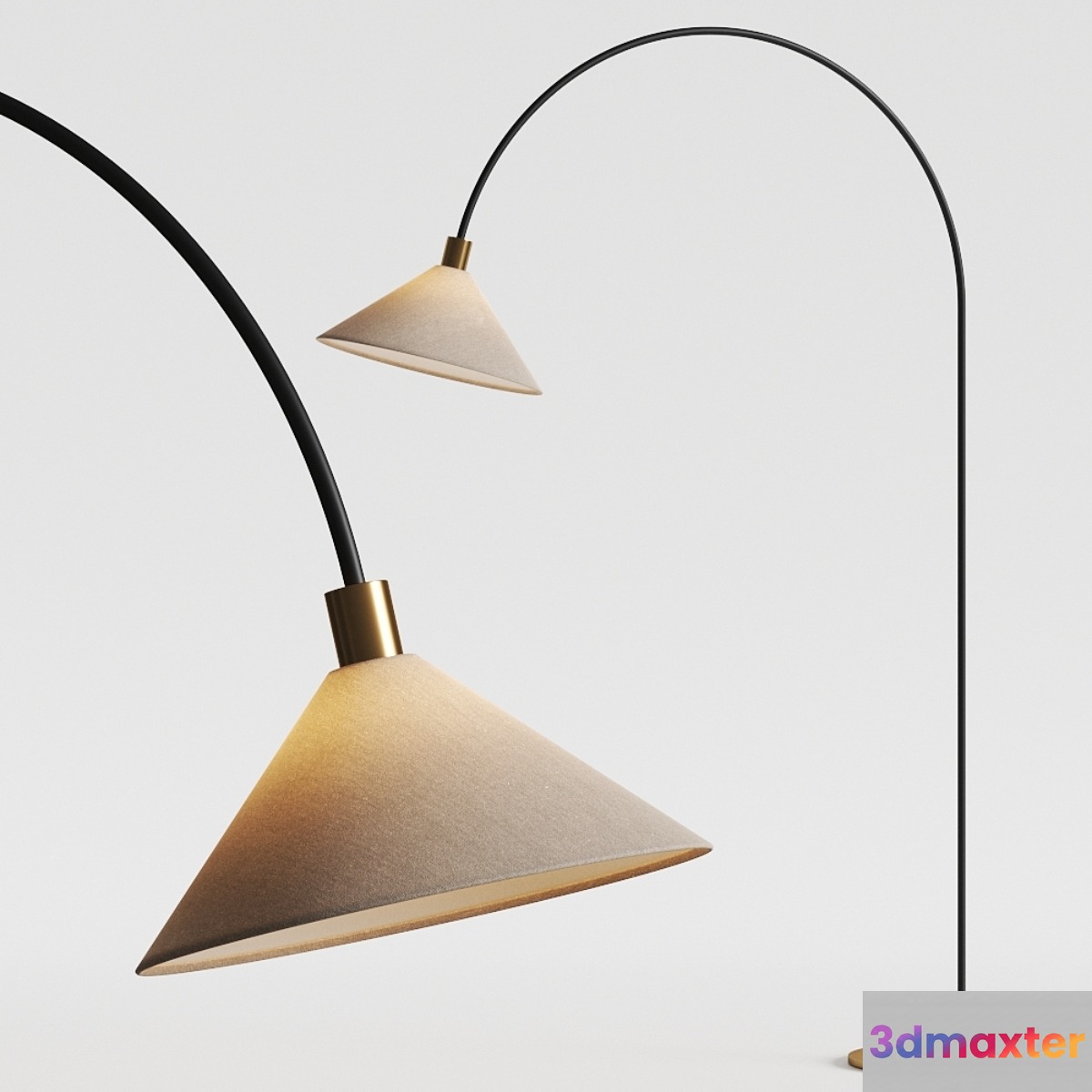 Crate and Barrel Sumner Arc Floor Lamp - No.2
