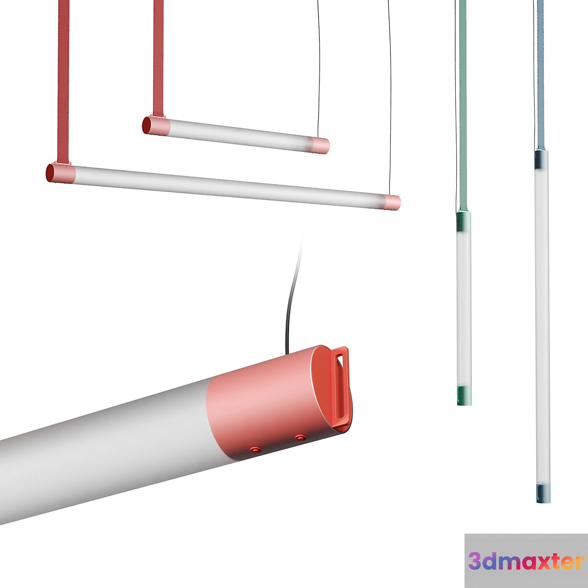 IDA By Oikoi LED indirect light adjustable metal pendant lamp