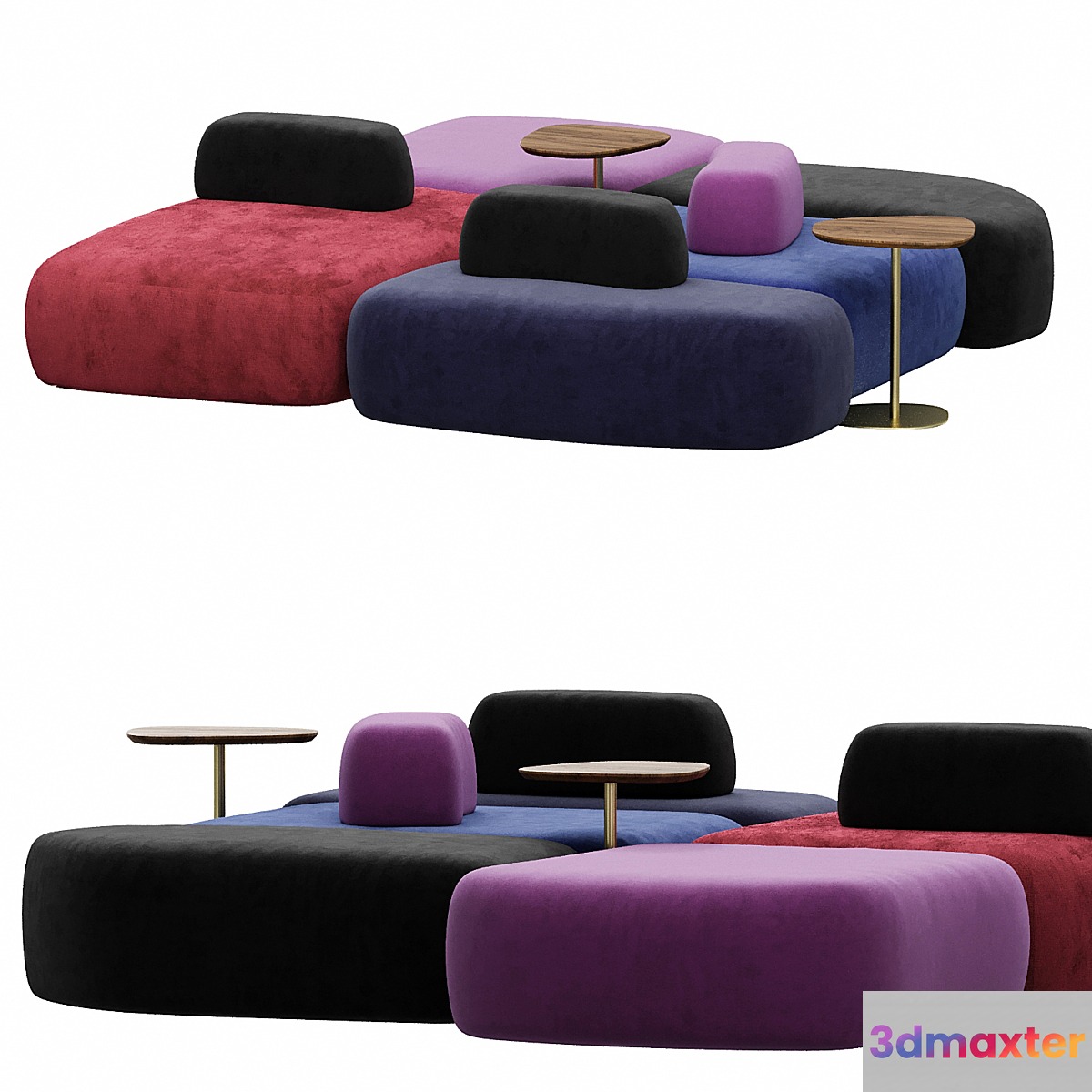 hm63 Pebble sofa set