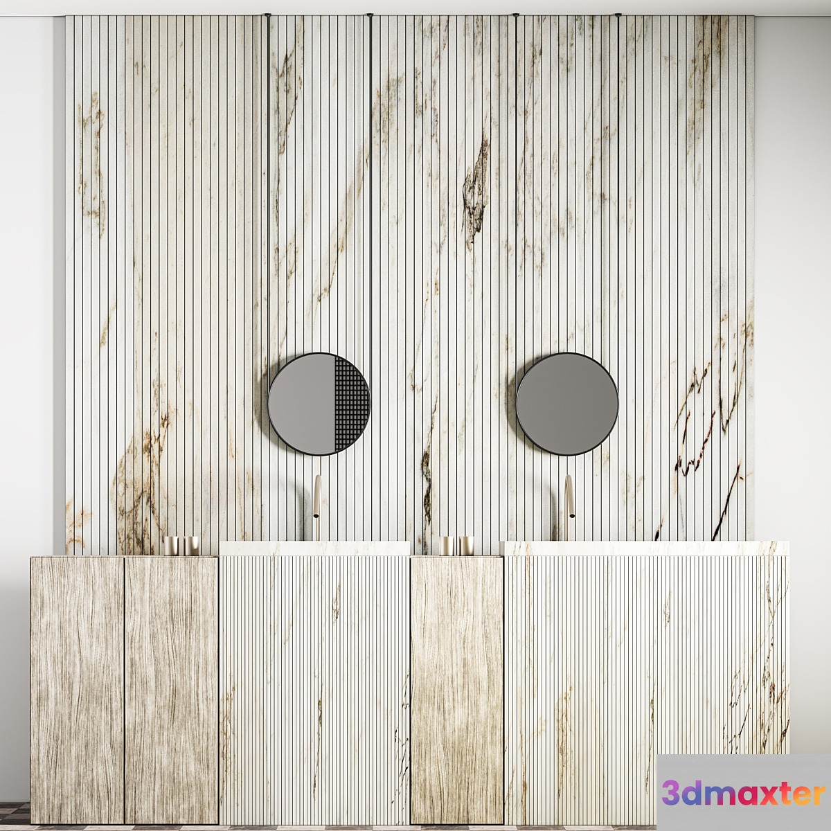 Bathroom Furniture G 3D Max