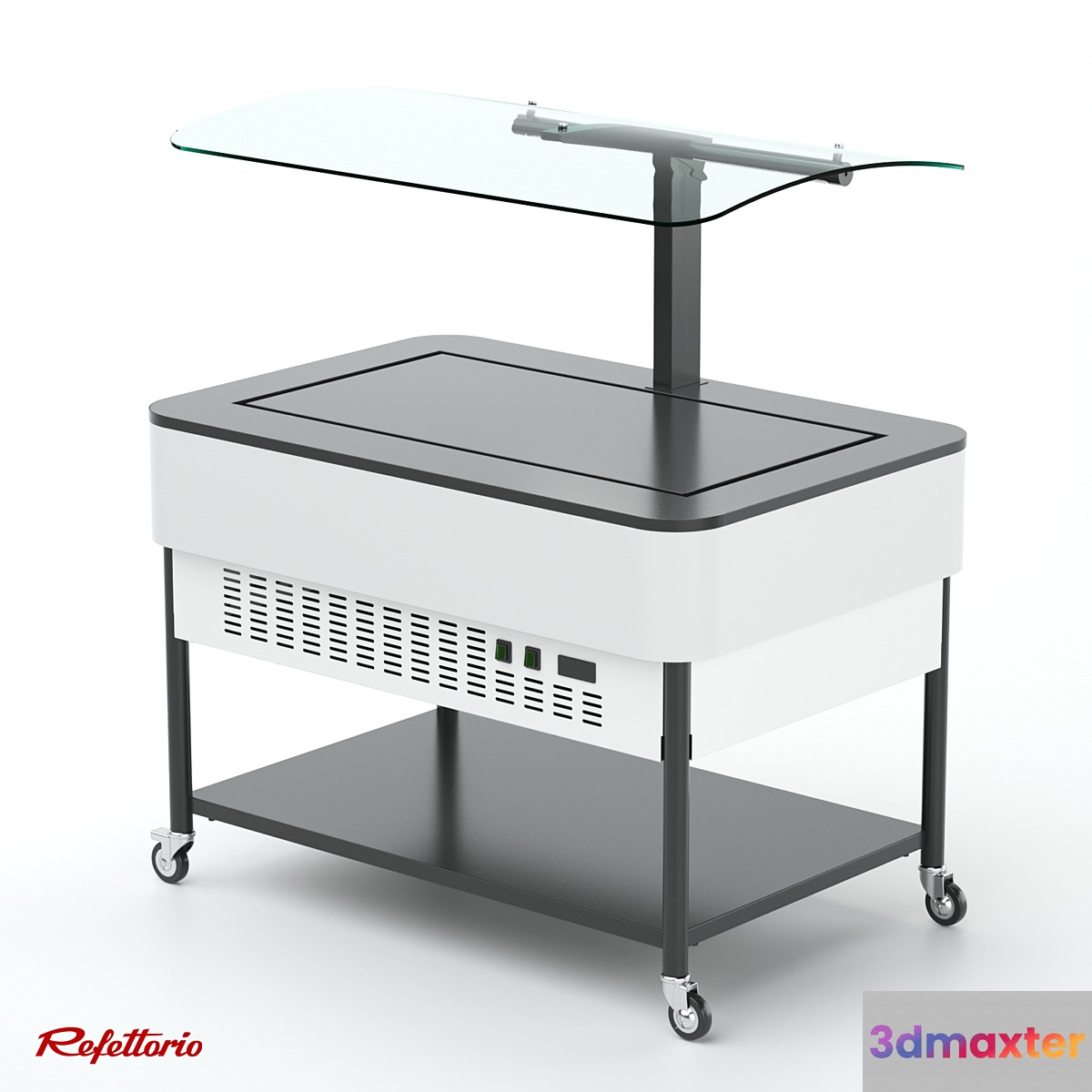 Refrigerated Salad Bar 3D Max