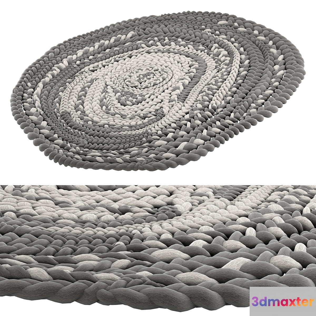 Rug Dana Barnes studio 3D Max