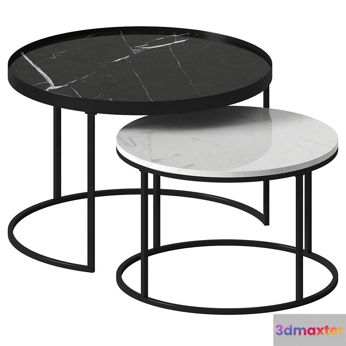 Walker Edison - Round Coffee Tables - No.2