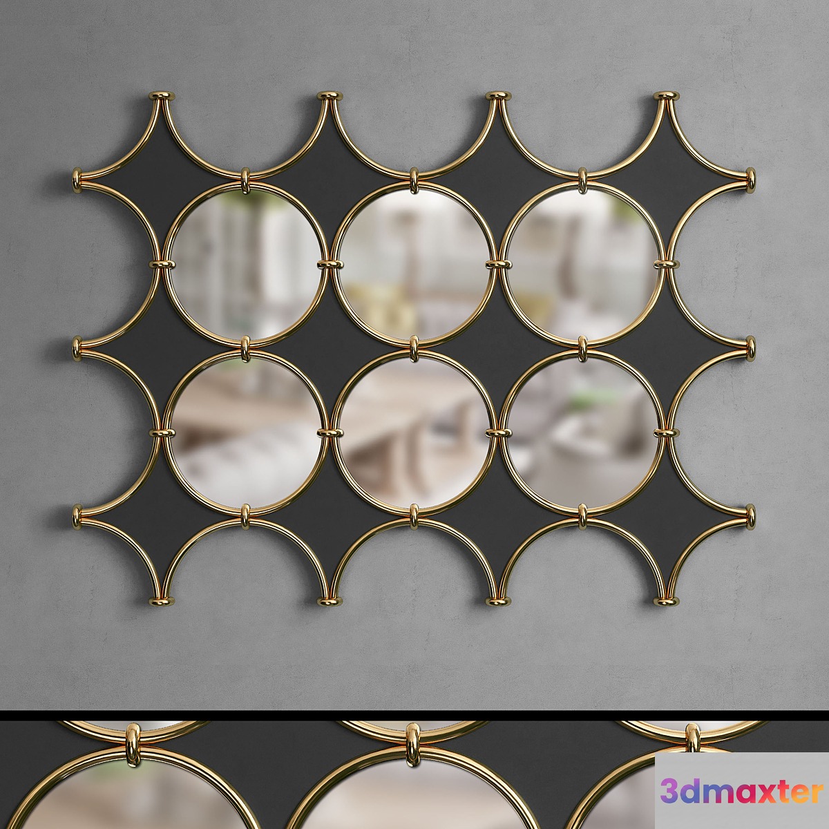 Mirror 227 3D Max