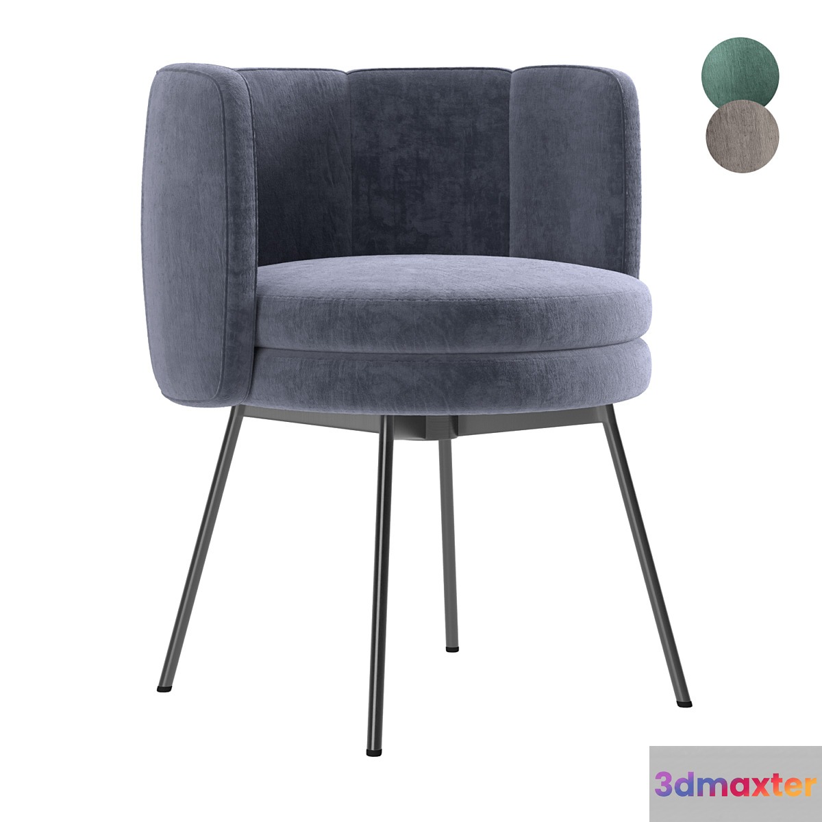 Minotti tori dining chair