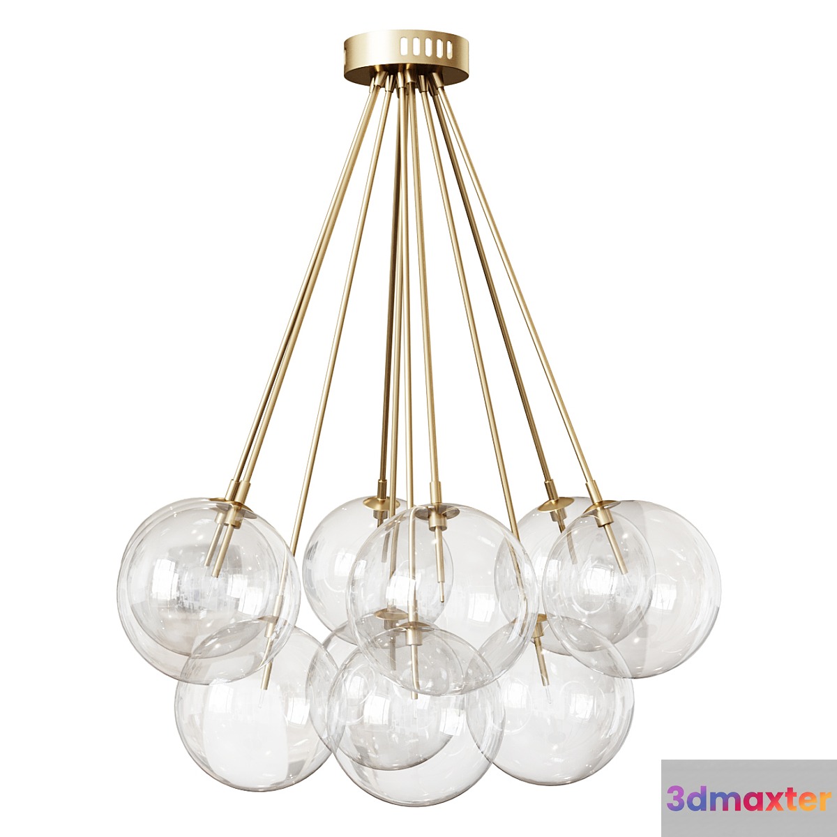 Eichholtz chandelier CEILING LAMP MOLECULE light fixture