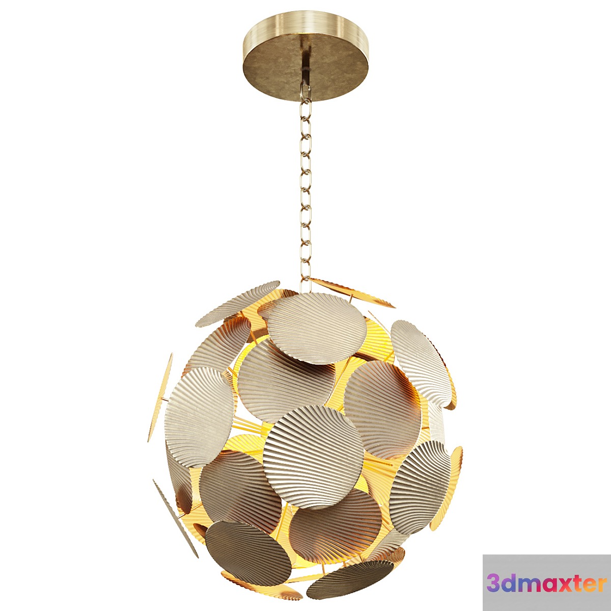 Eichholtz chandelier CHANDELIER DUVALL L lamp 3D Max