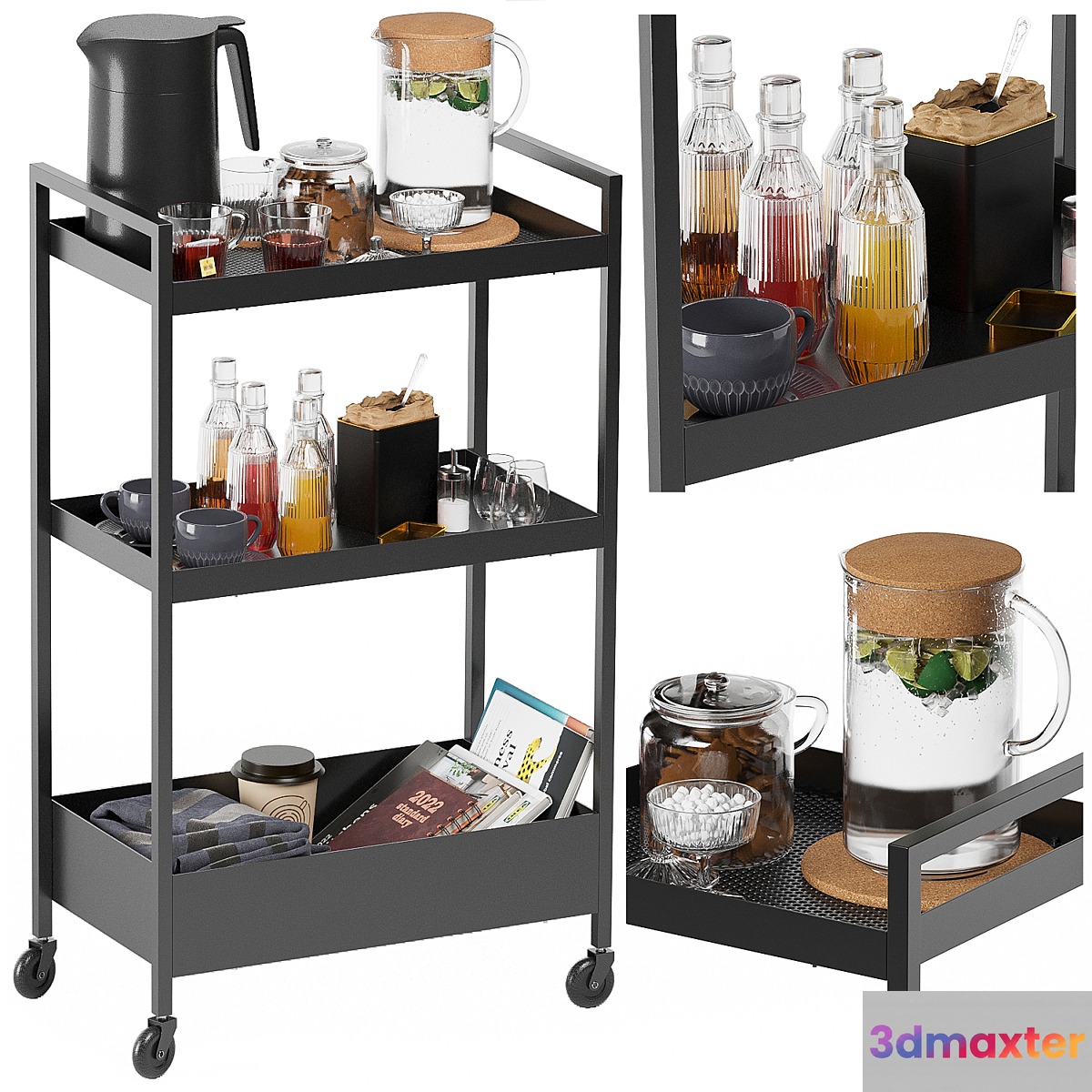 Ikea kitchen Rolling storage-3