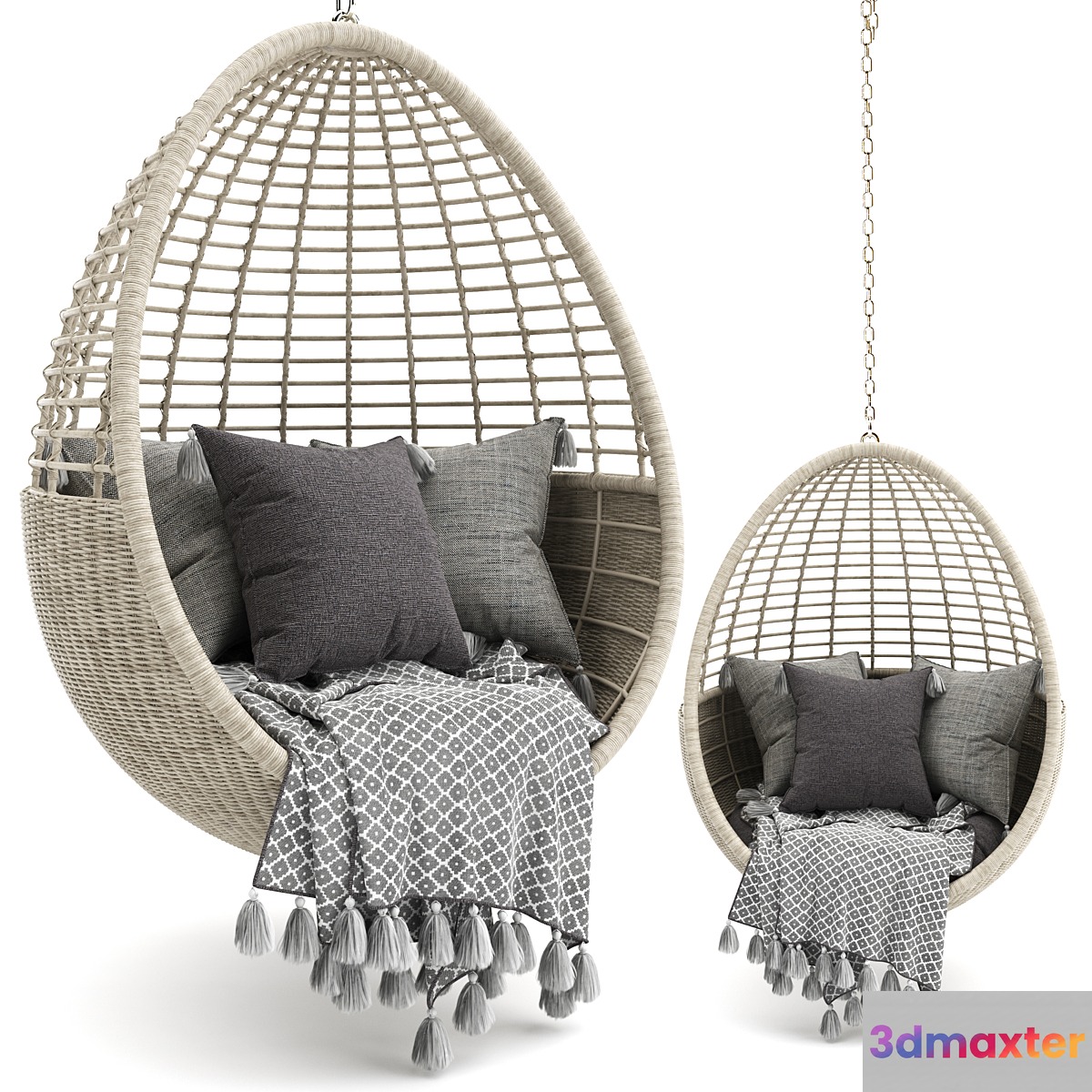 POD HANGING OUTDOO CHAIR 3D Max